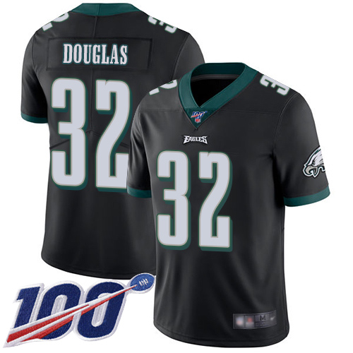 Men Philadelphia Eagles #32 Rasul Douglas Black Alternate Vapor Untouchable NFL Jersey Limited Player->nfl t-shirts->Sports Accessory